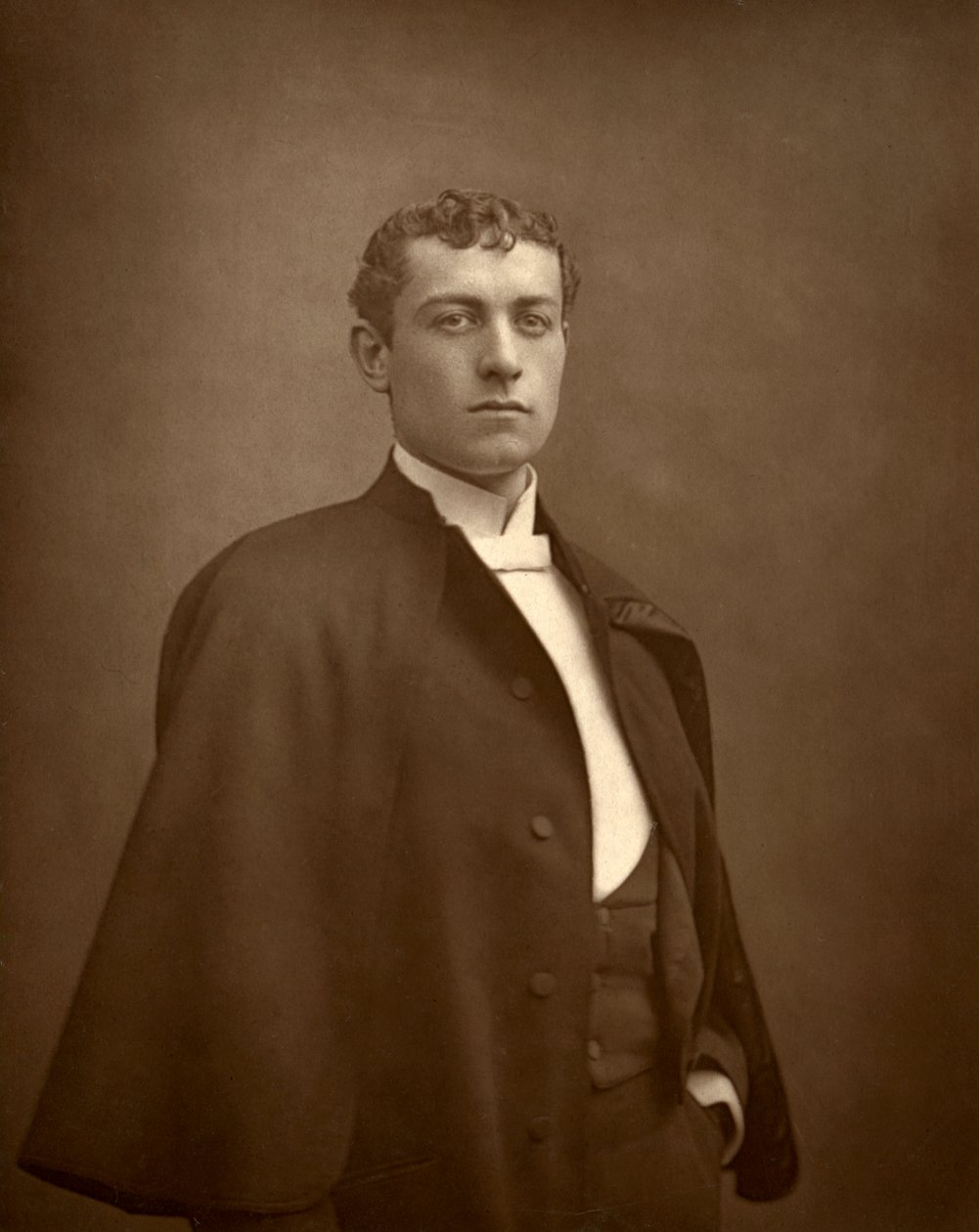 Lewis Waller, brittisk skådespelare, 1887 av Ernest Barraud