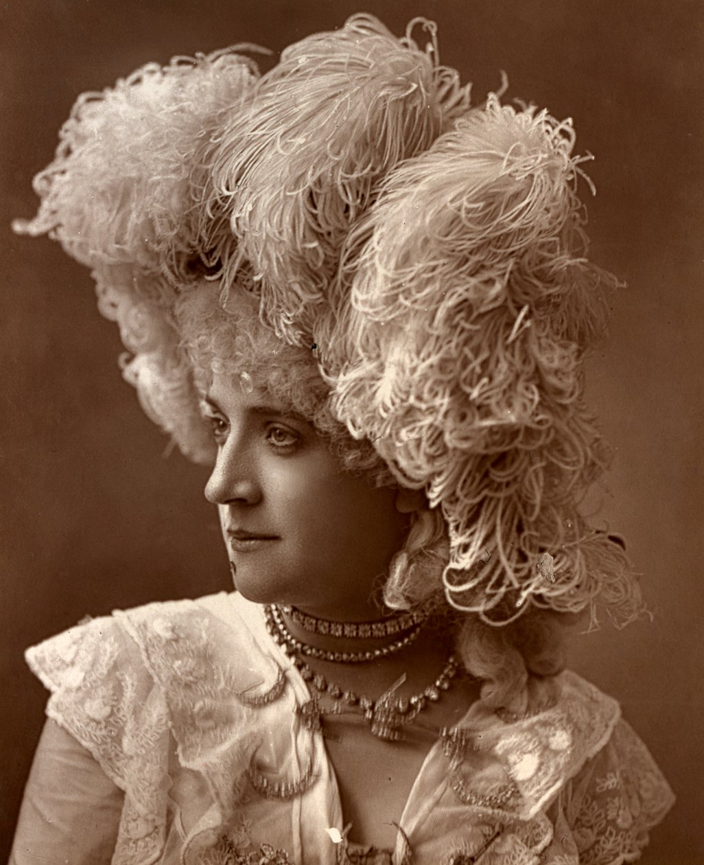 Miss Wadman, brittisk skådespelerska, 1888 av Ernest Barraud