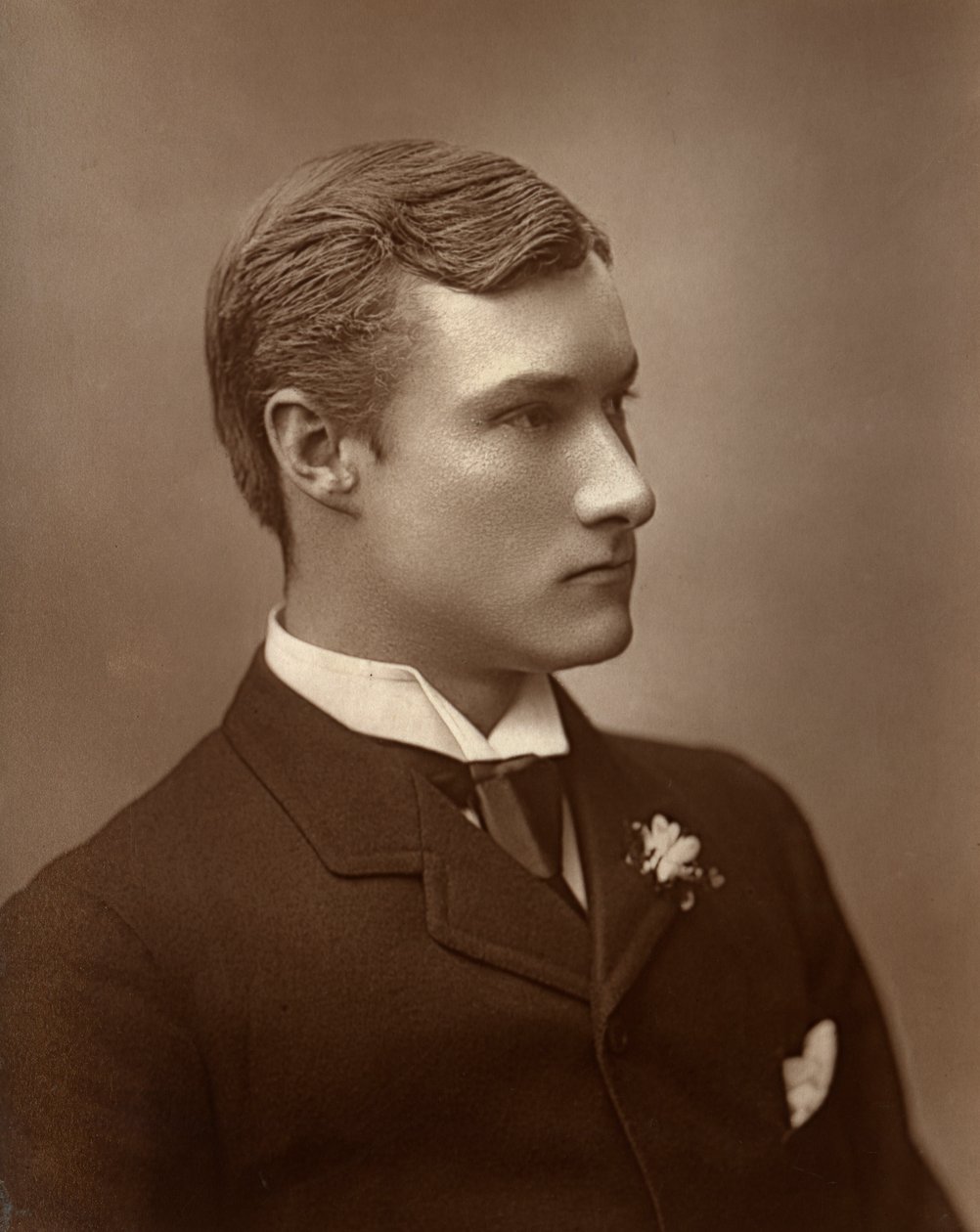 Percy Lynal, brittisk skådespelare, 1887 av Ernest Barraud