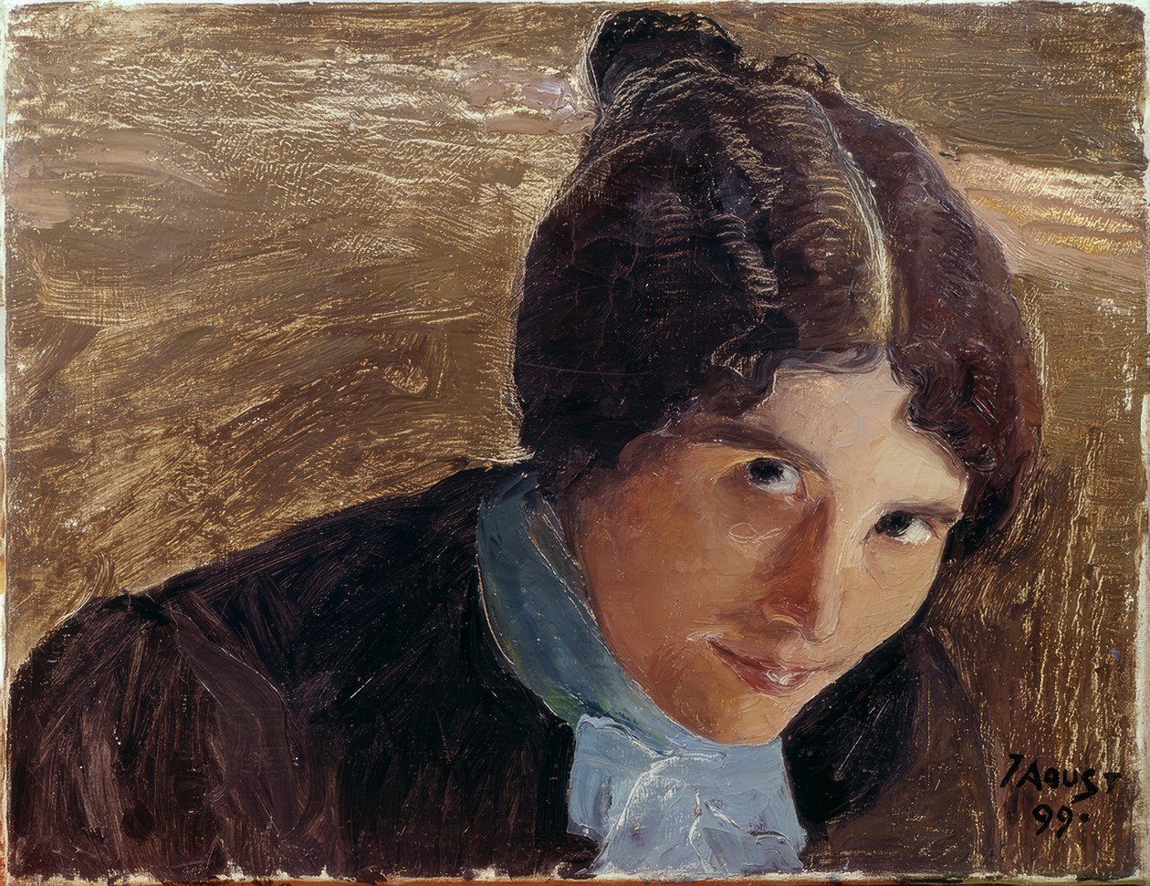 Marguerite Burnat-Provins av Ernest Bieler