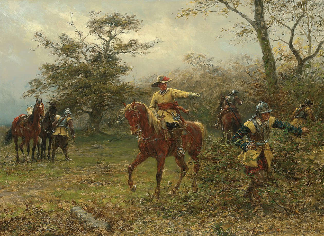 Boscobel eken av Ernest Crofts