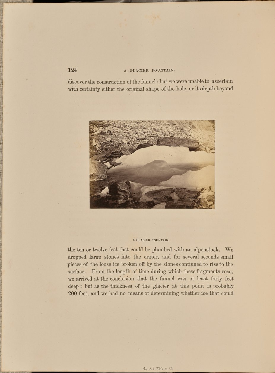 En glaciärfontän av Ernest H. Edwards