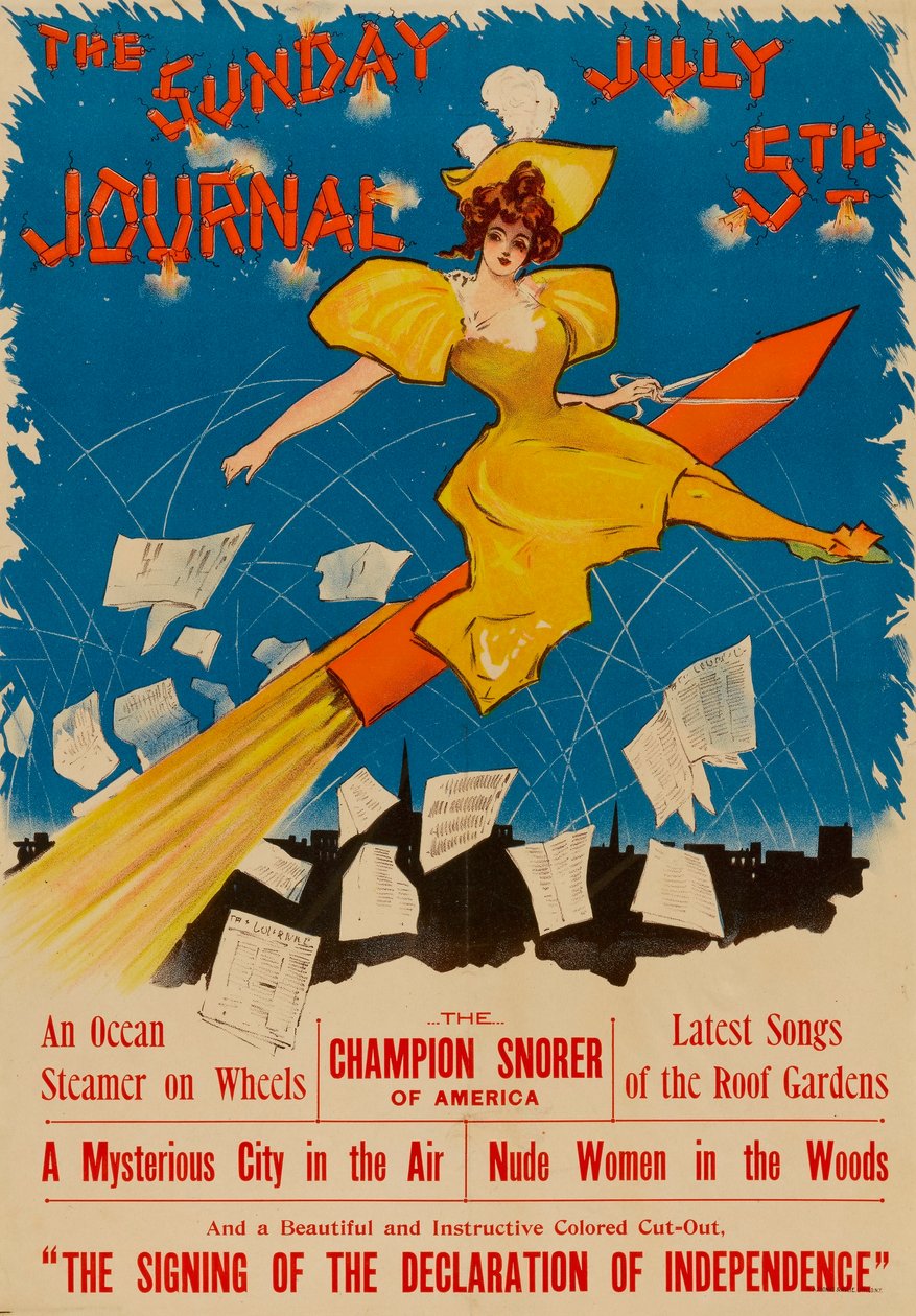 The Sunday Journal, den 5 juli 1896 av Ernest Haskell