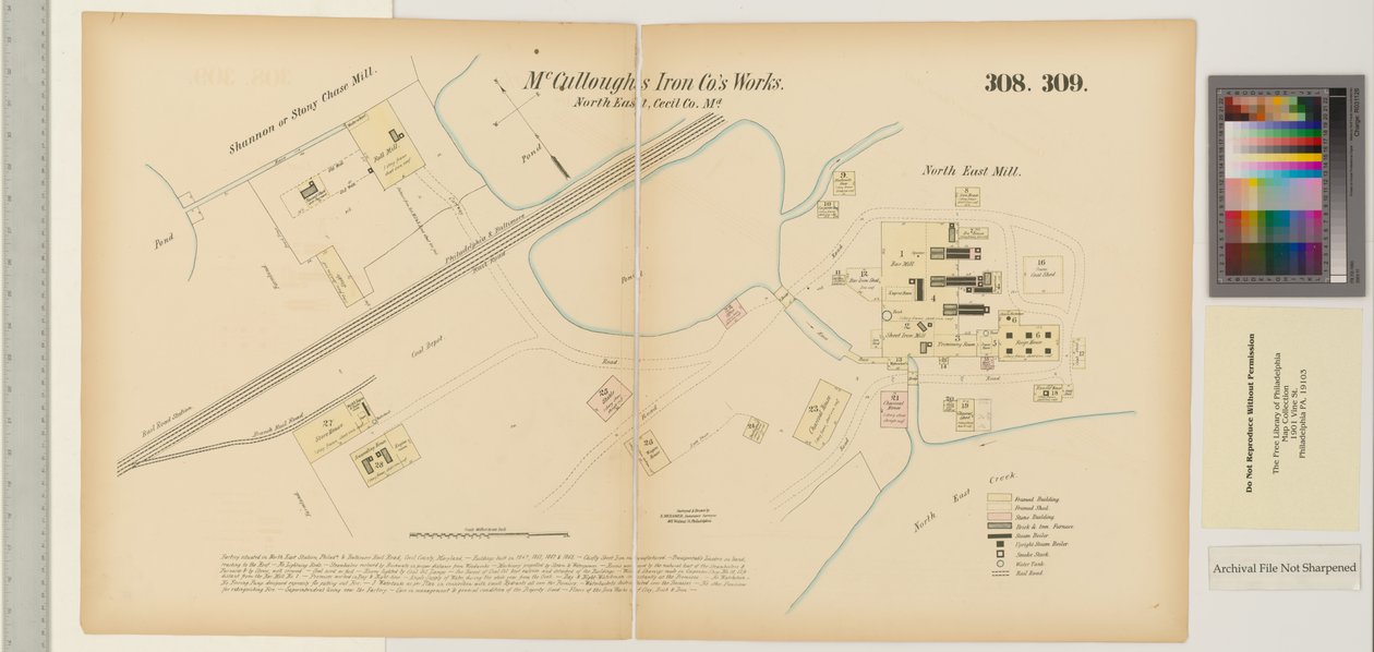 McCulloughs Iron Co., Northeast Creek, Maryland, Hexamer General Surveys av Ernest Hexamer