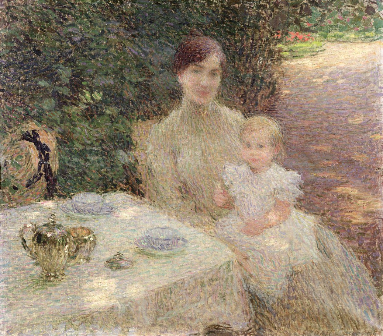 I trädgården, 1904 av Ernest Joseph Laurent