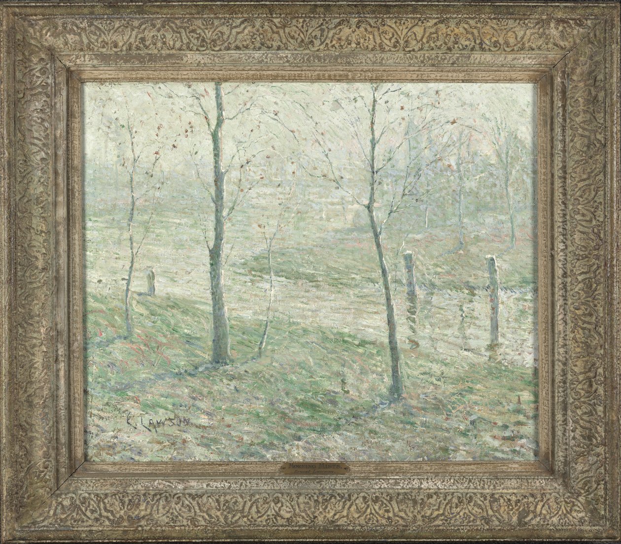 Morgondimma av Ernest Lawson