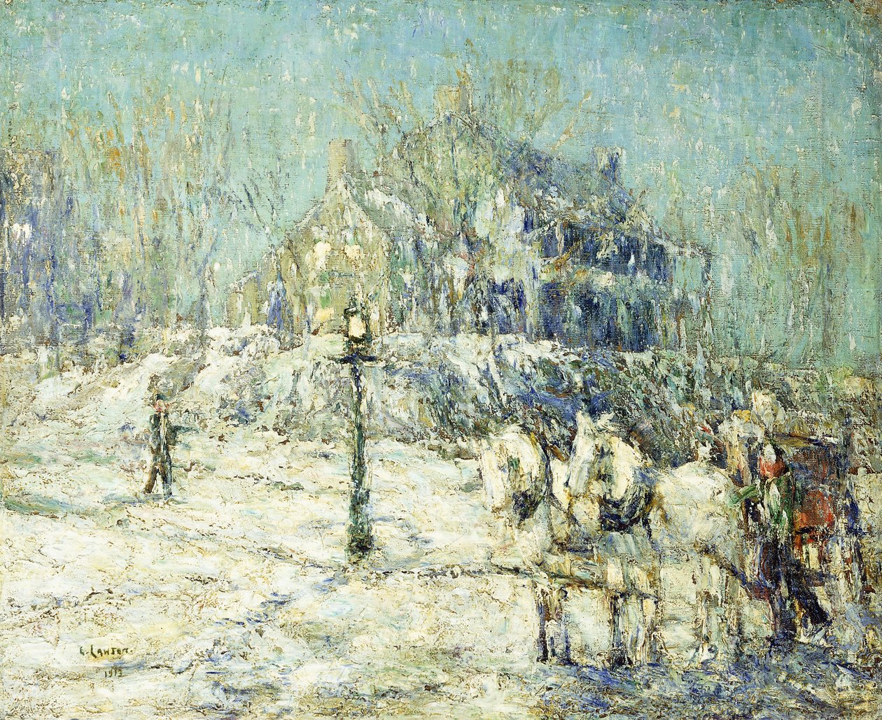 Dyckmanska huset av Ernest Lawson