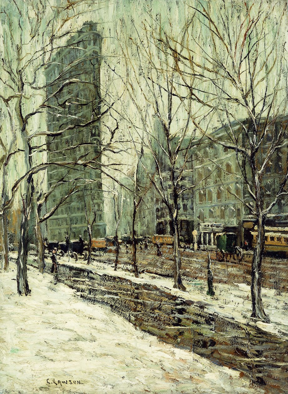 Flatiron-byggnaden av Ernest Lawson