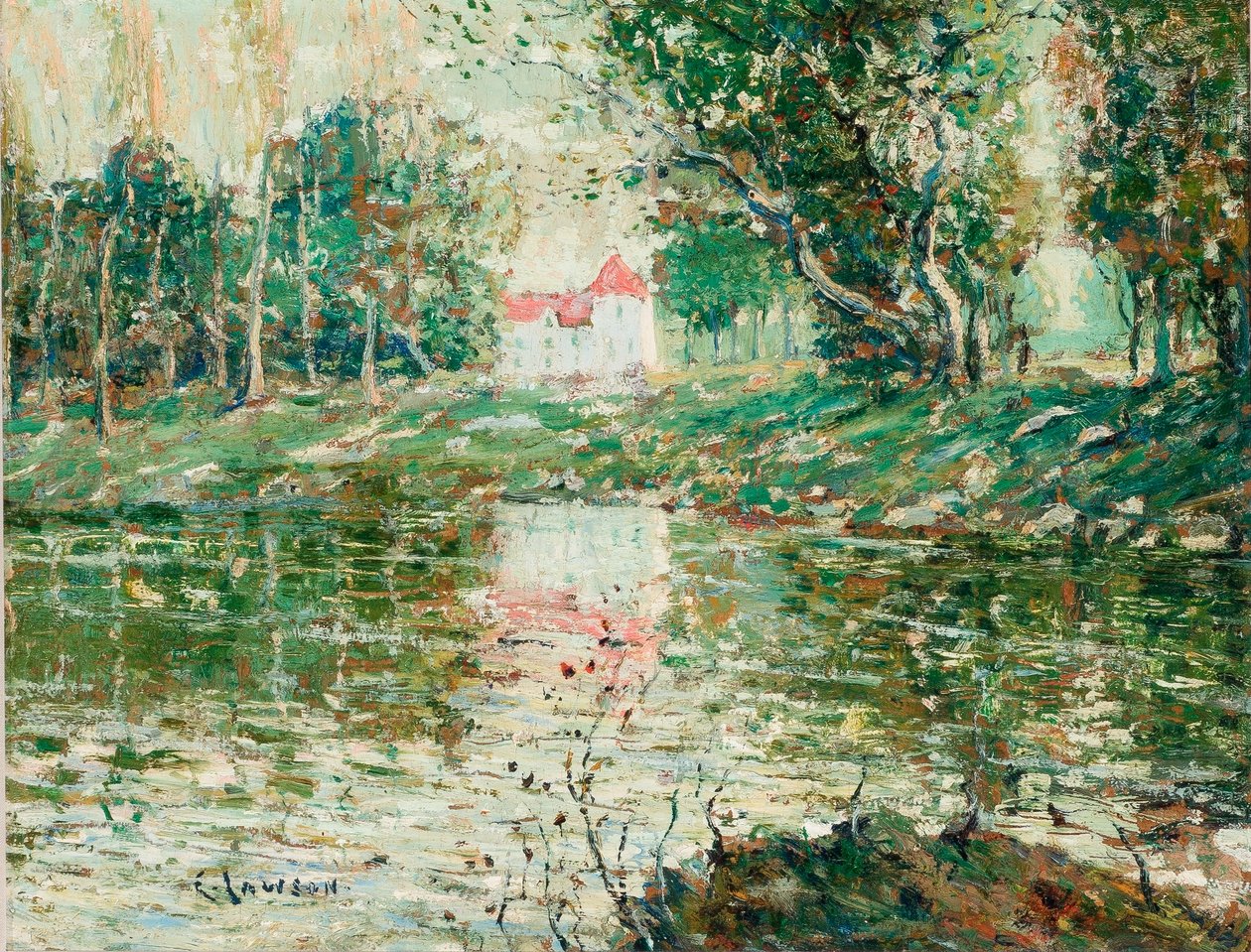 Kvarndammen av Ernest Lawson
