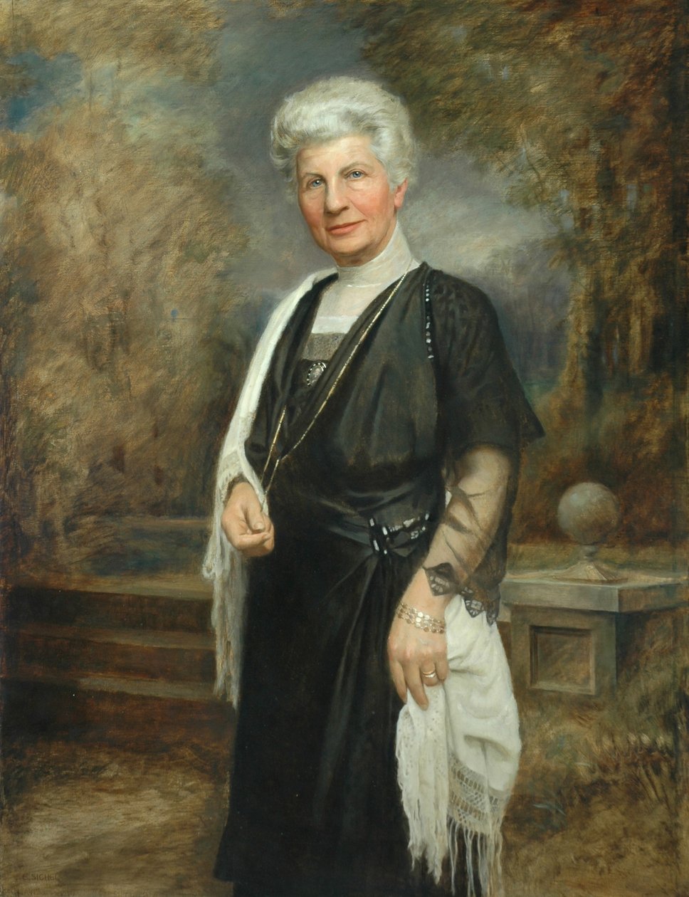 Lady Hill av Ernest Leopold Sichel