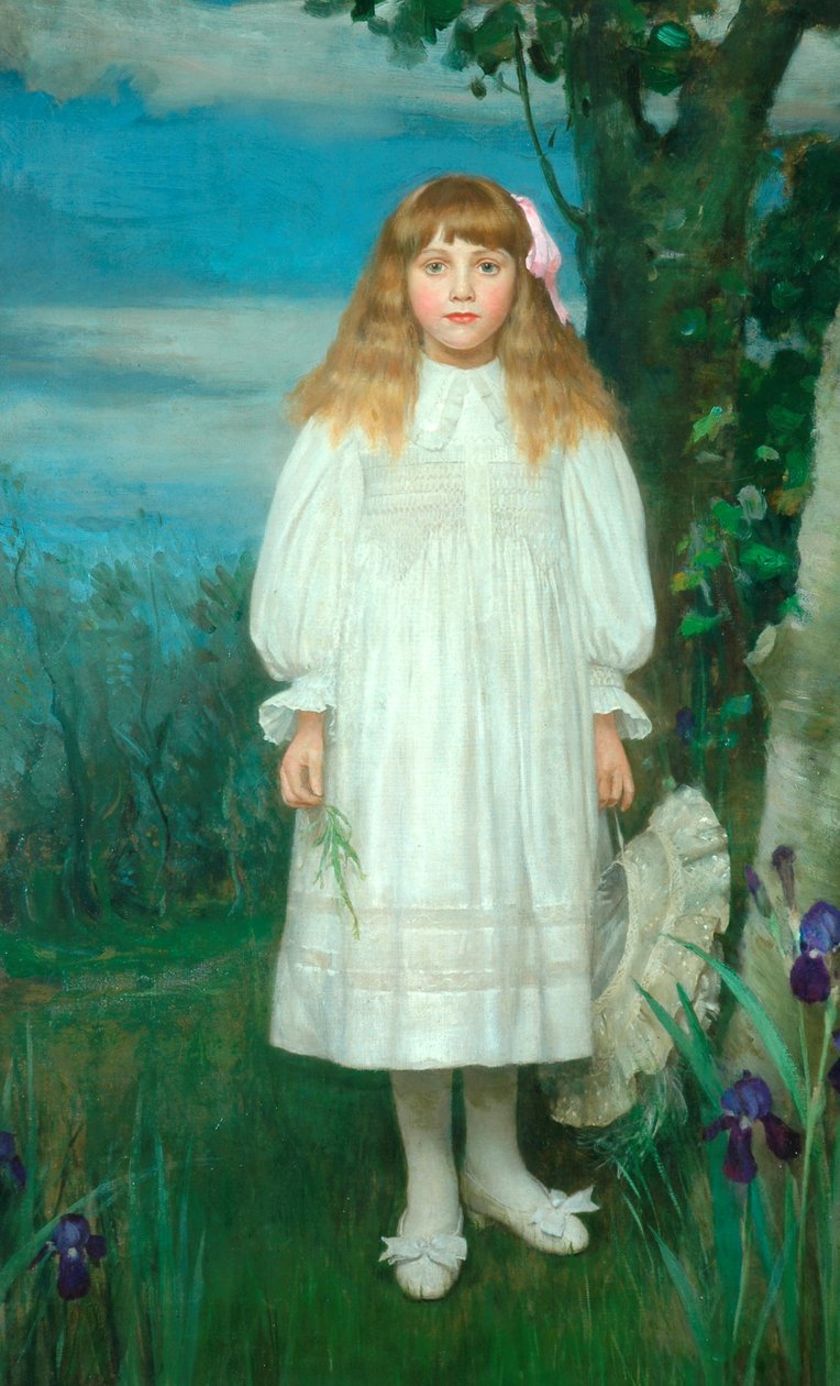 Miss Catherine Howard, ca 1904 (olja på duk) av Ernest Leopold Sichel