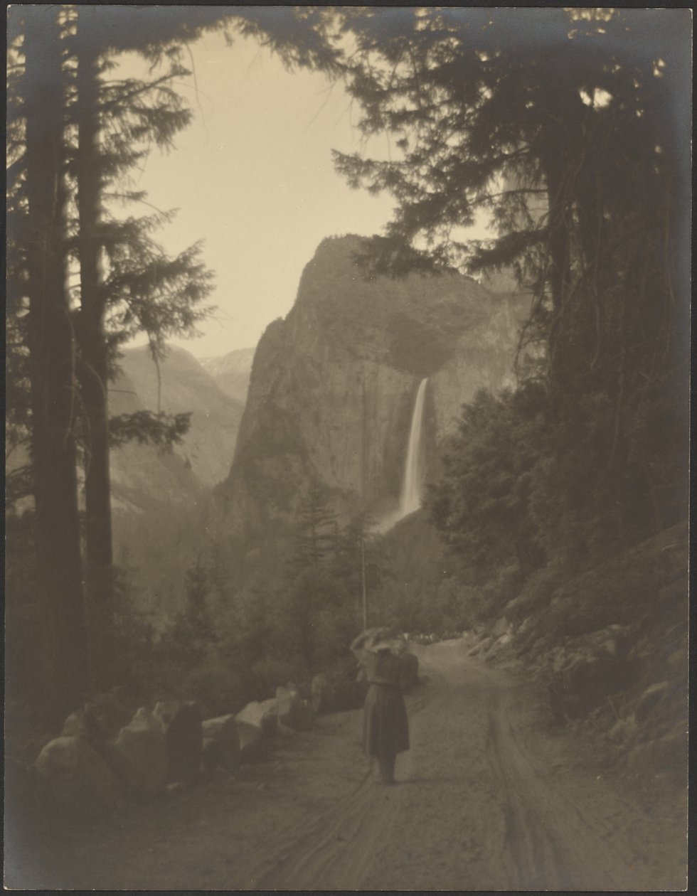 Bridal Veil Falls, Yosemite av Ernest Mitchell Pratt