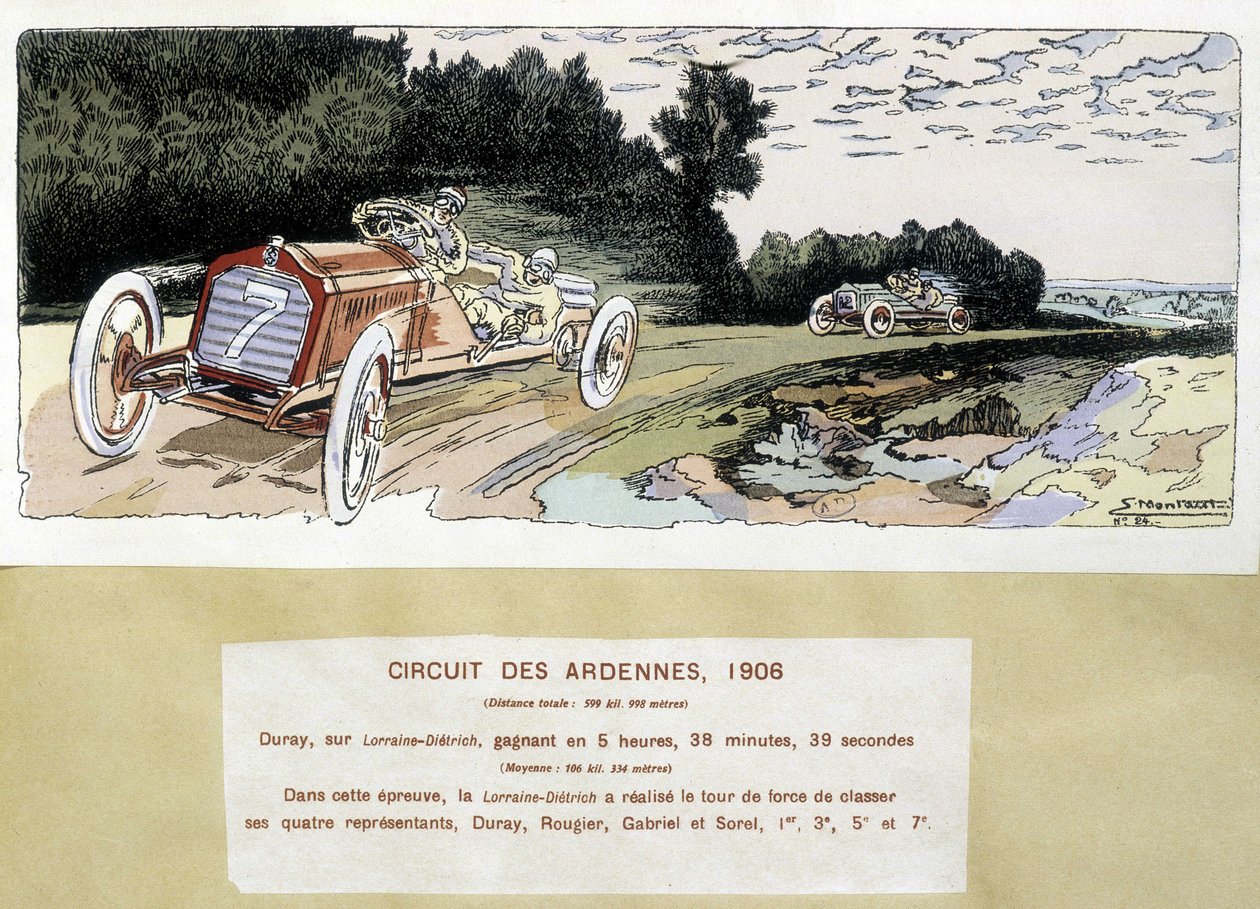 Ardennerbanan av Ernest Montaut