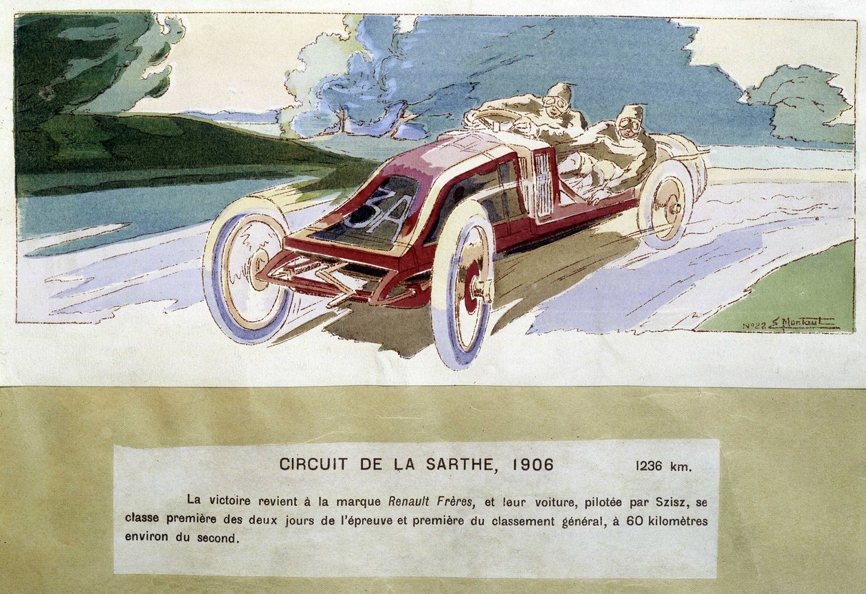 Circuit of La Sarthe av Ernest Montaut