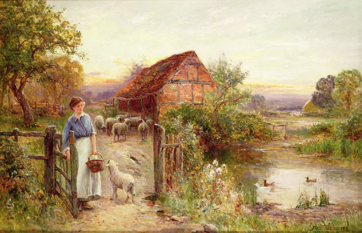 Bringer fårefædret hjem av Ernest Walbourn