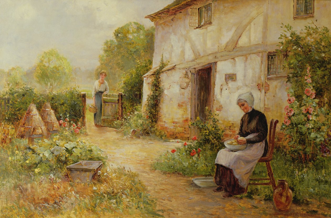 Skala potatis av Ernest Walbourn