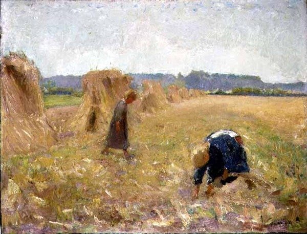 The Harvest, ca 1929 (olja på duk) av Ernest Welvaert