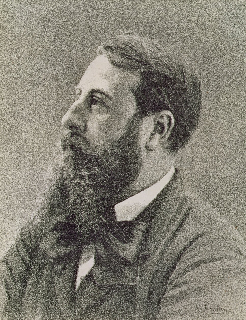 Leo Delibes (1836-1891) av Ernesto Fontana