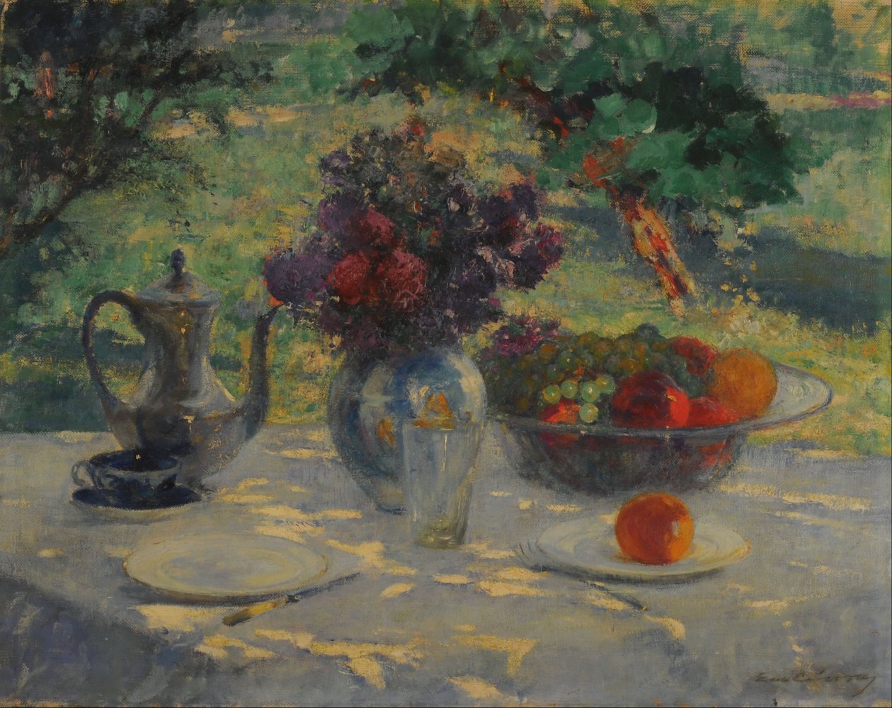 Tyst natur av Ernesto DE LA Carcova