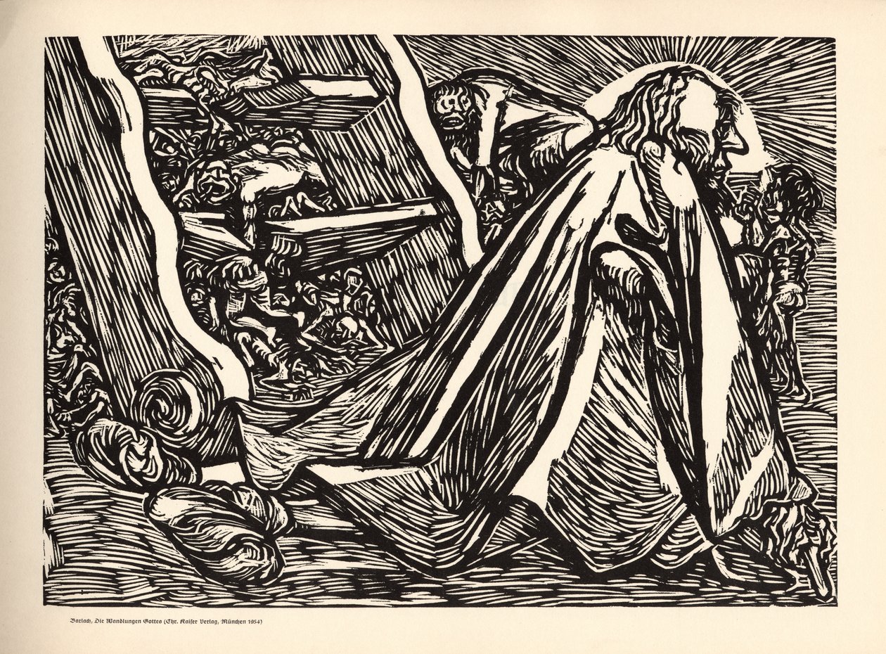Guds förändringar - 3 - Den gudomliga tiggaren av Ernst Barlach