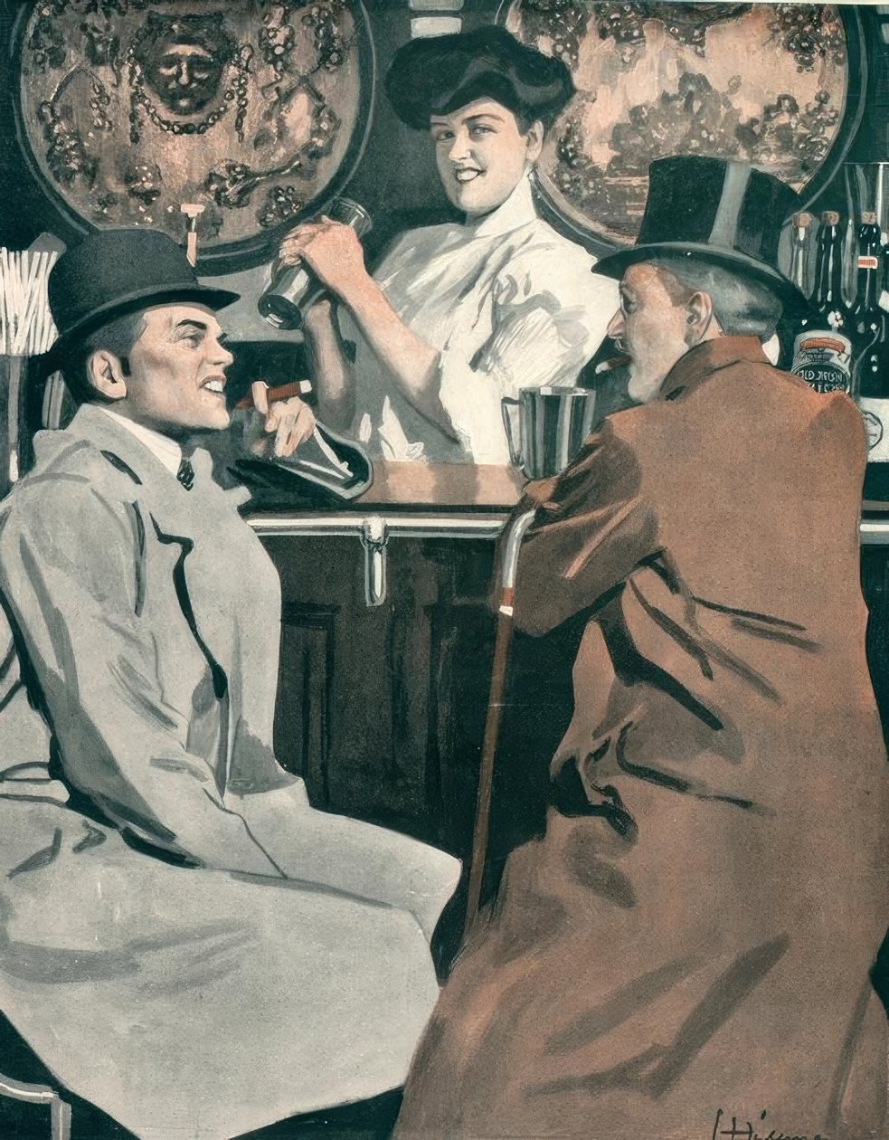 E.Heilemann, Young Happiness / Berlin. Växt av Ernst Heilemann