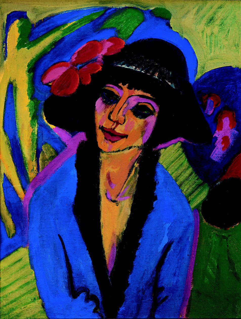 Bildnis Gerda av Ernst Ludwig Kirchner