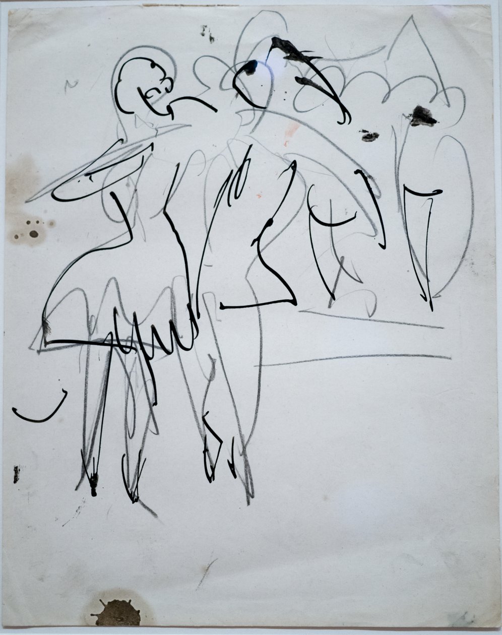 Danspar på Variety av Ernst Ludwig Kirchner