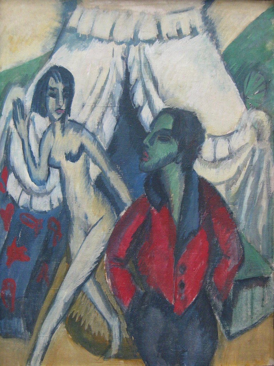 Das Zelt  av Ernst Ludwig Kirchner