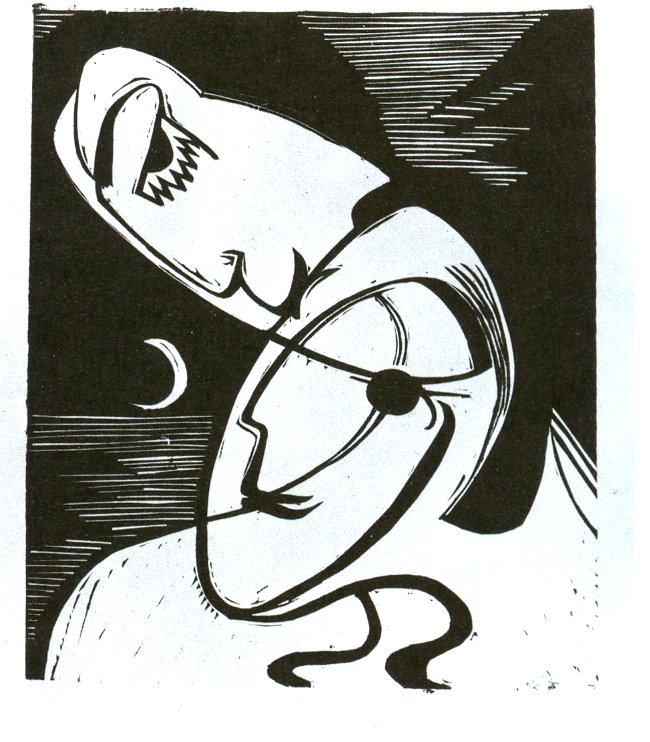 Der Kuss  av Ernst Ludwig Kirchner