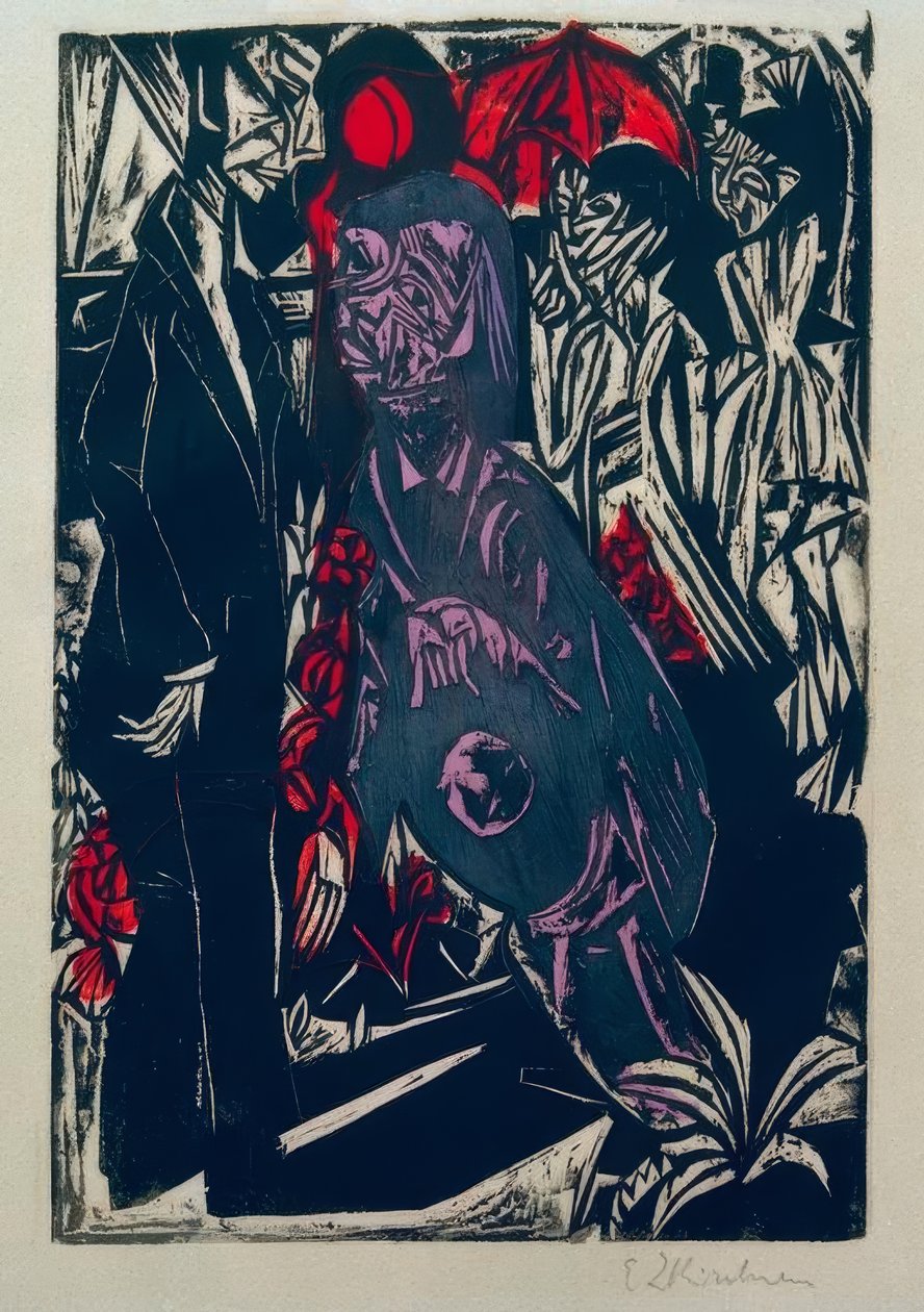 Säljer skuggan av Ernst Ludwig Kirchner