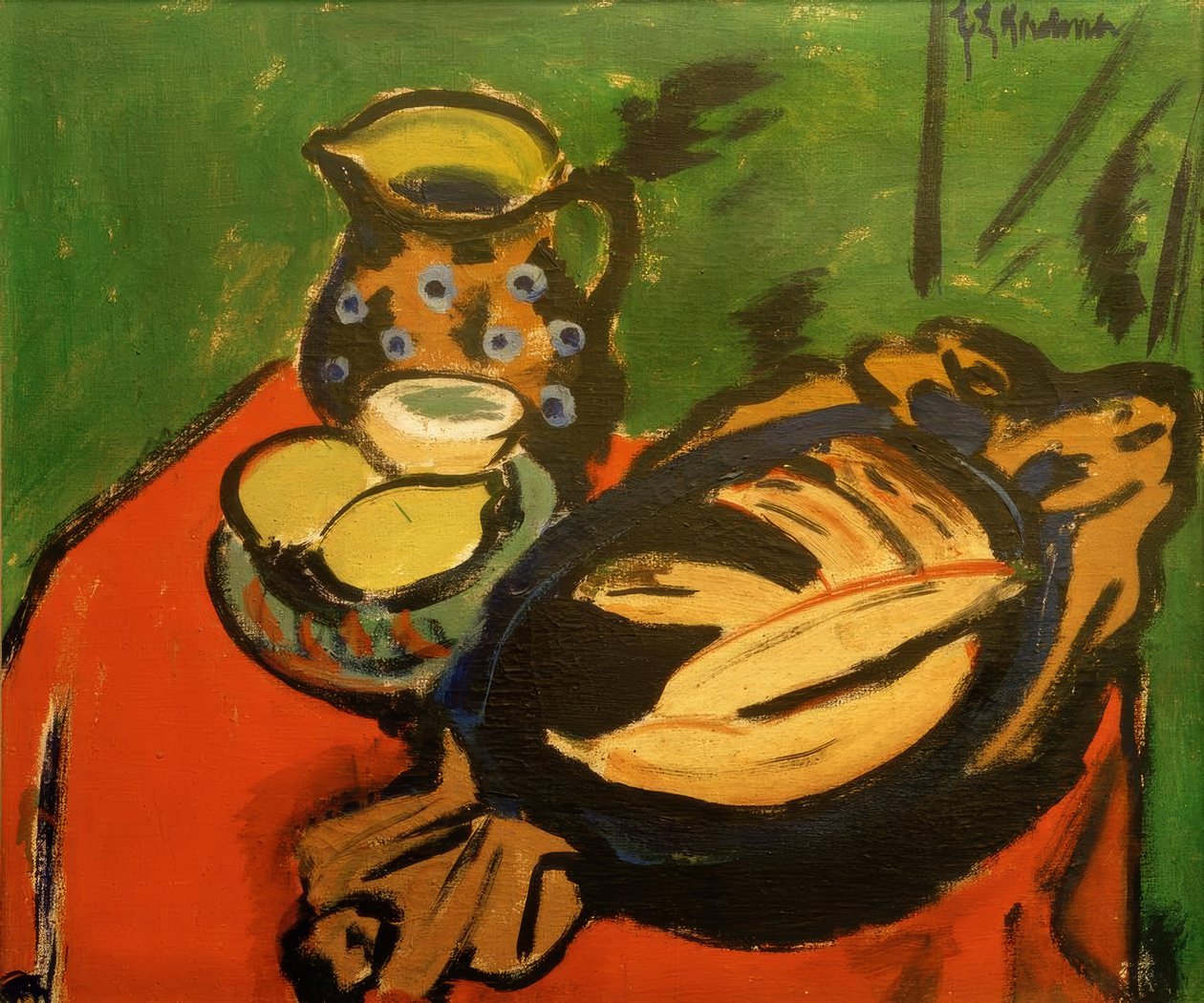 Träskålen av Ernst Ludwig Kirchner