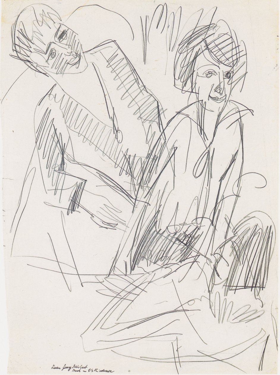 Tre kvinnor av Ernst Ludwig Kirchner