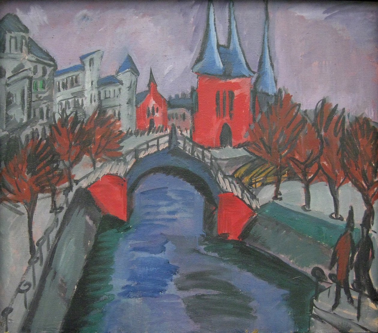 Elisabethufer av Ernst Ludwig Kirchner