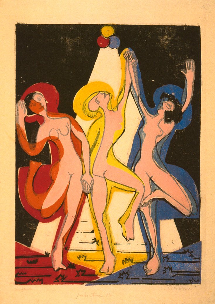 Farbentanz av Ernst Ludwig Kirchner
