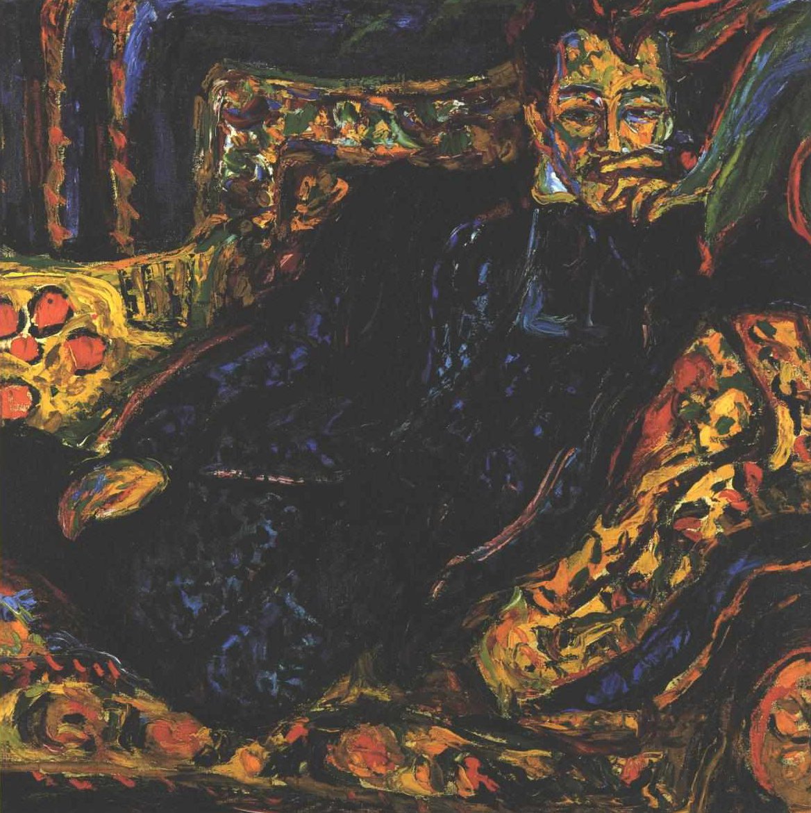 Herrenbildnis av Ernst Ludwig Kirchner
