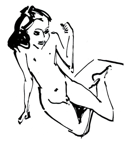 Kleine Fränzi av Ernst Ludwig Kirchner