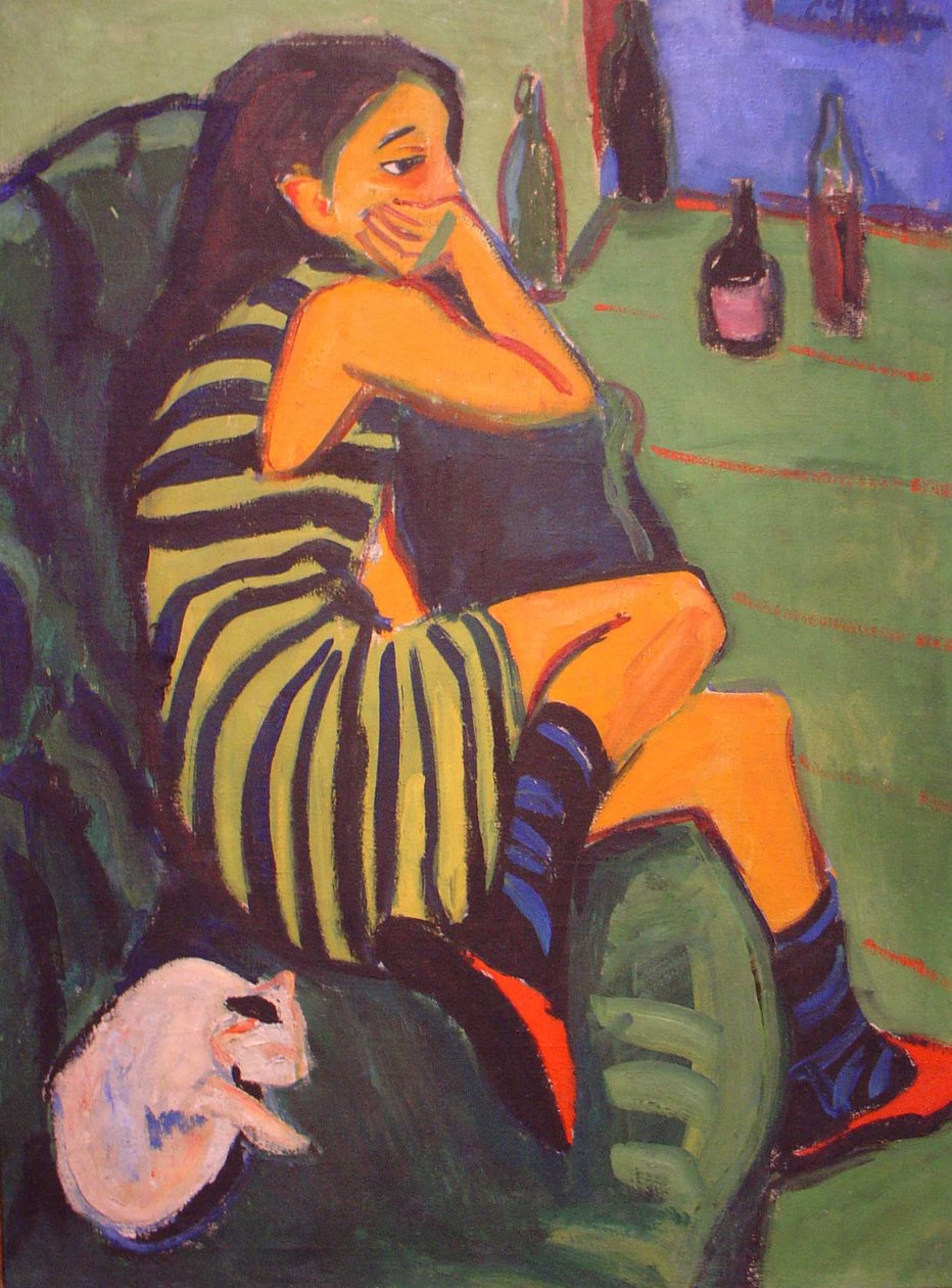 Marcella av Ernst Ludwig Kirchner