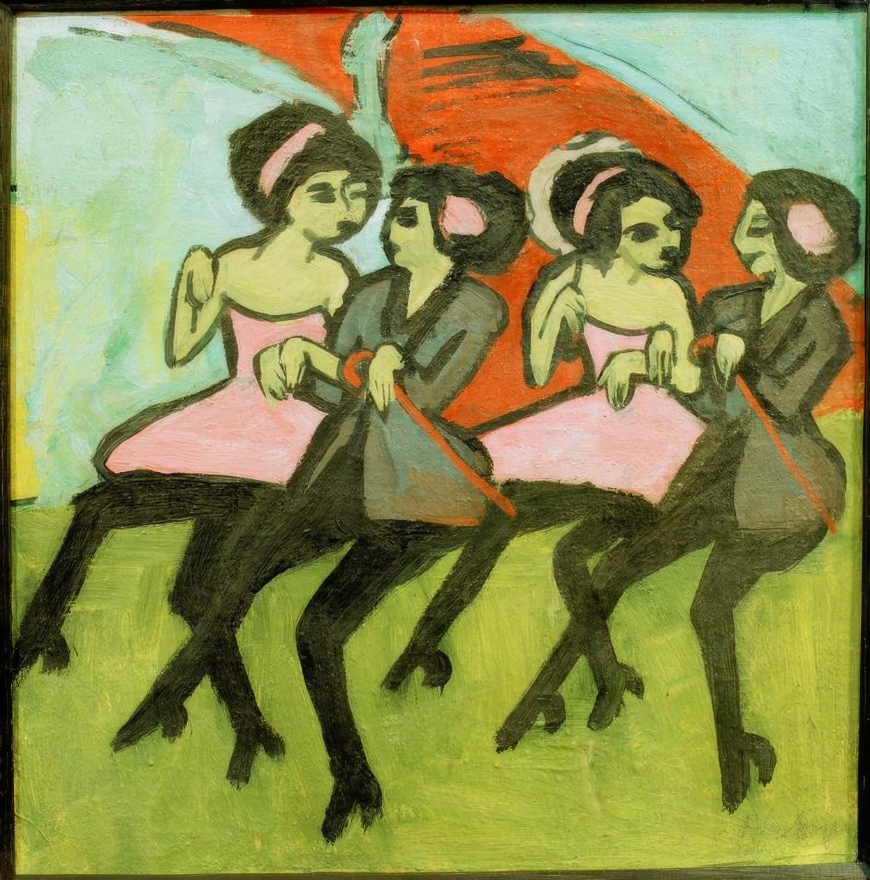 Panama City av Ernst Ludwig Kirchner