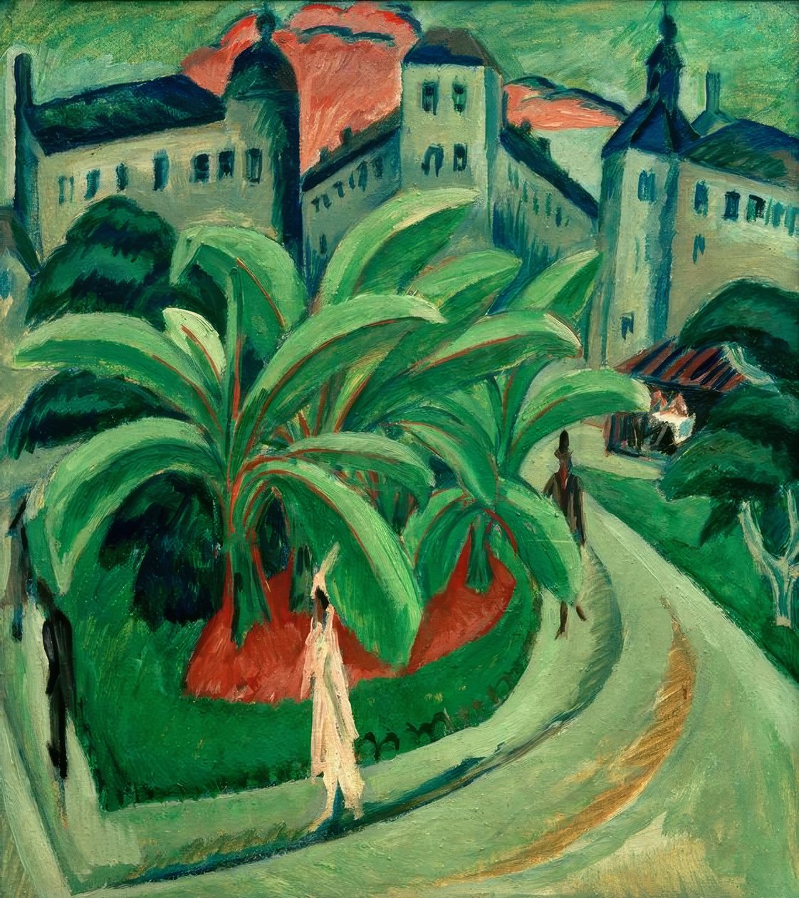 Plats i hallen av Ernst Ludwig Kirchner