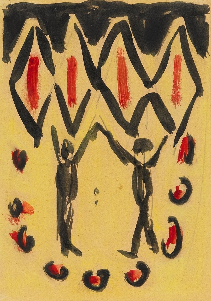 Tanzpaar av Ernst Ludwig Kirchner