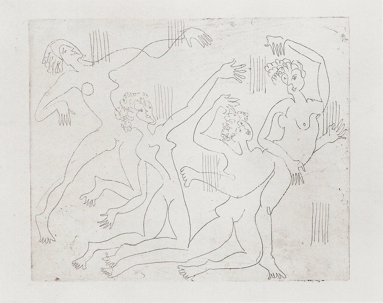 Tanzschule av Ernst Ludwig Kirchner