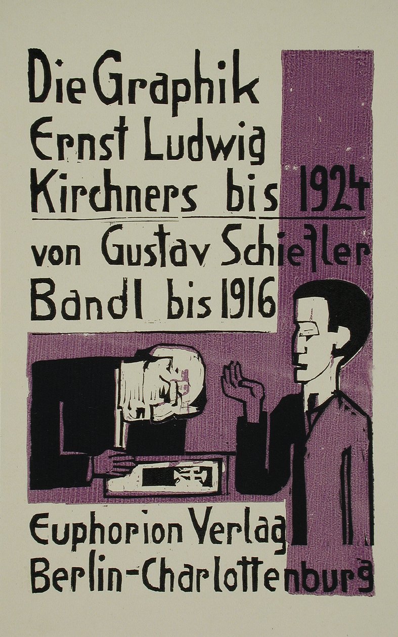 Titelsida, 1924 av Ernst Ludwig Kirchner