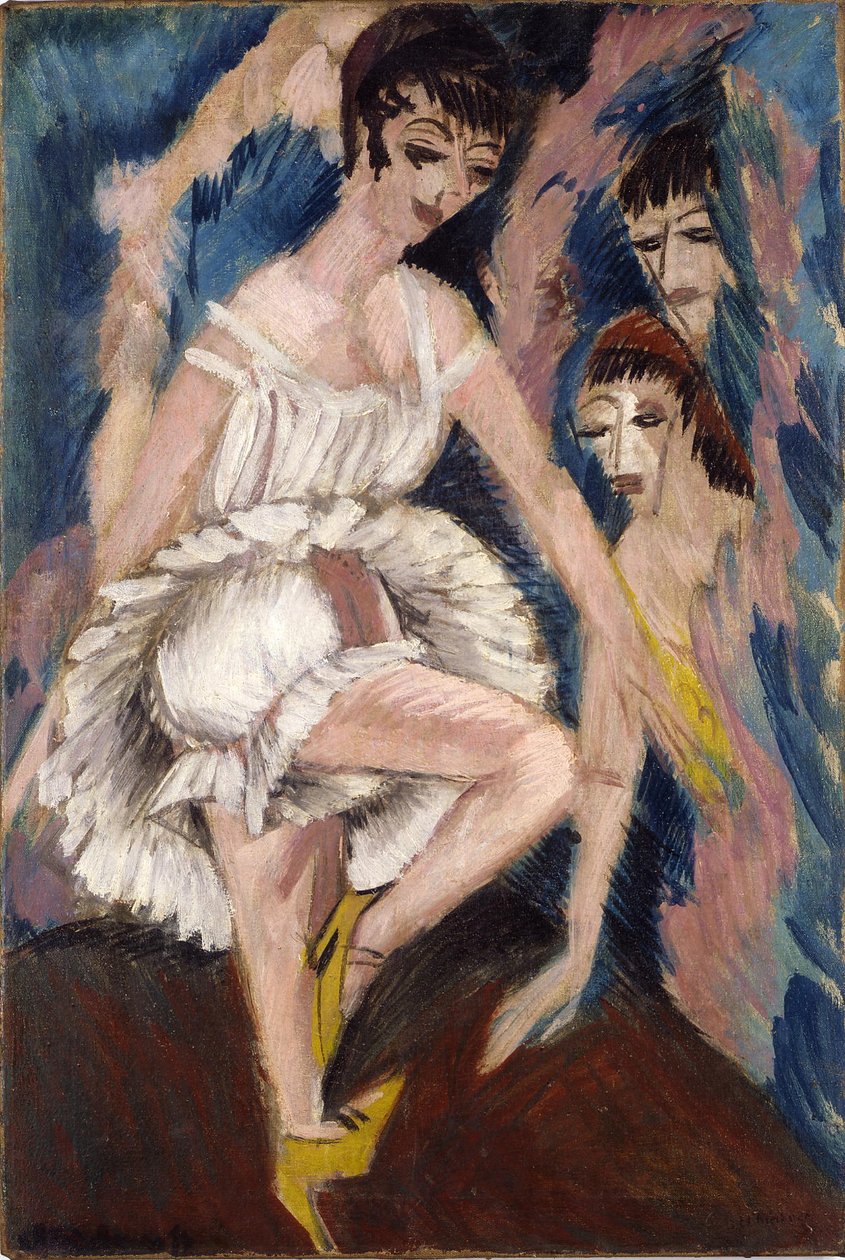 Tänzerin av Ernst Ludwig Kirchner
