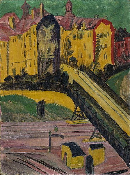 View from the Window av Ernst Ludwig Kirchner