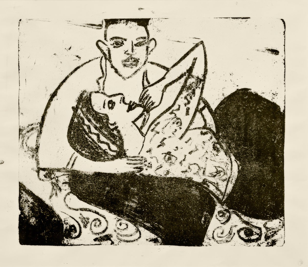 Reklamflicka av Ernst Ludwig Kirchner