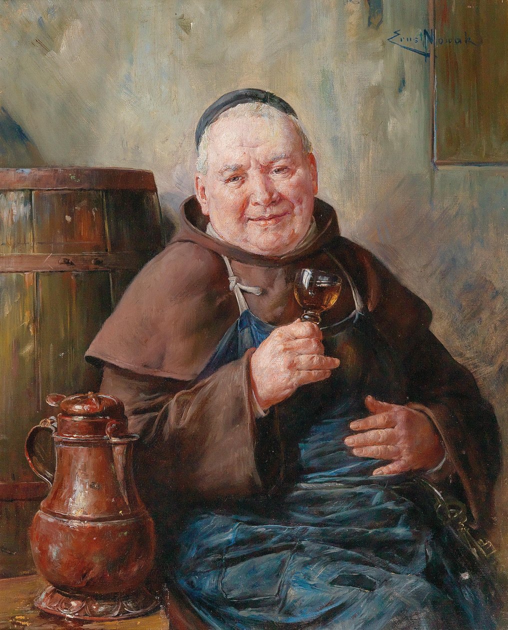 Enjoying his break av Ernst Nowak