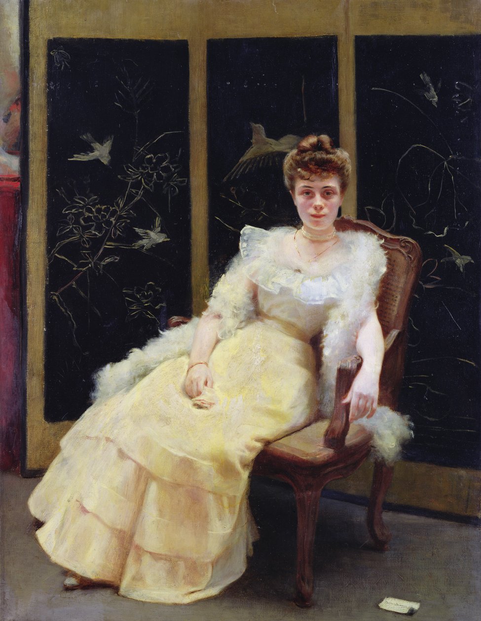 Väntar, 1901 av Ernst Philippe Zacharie