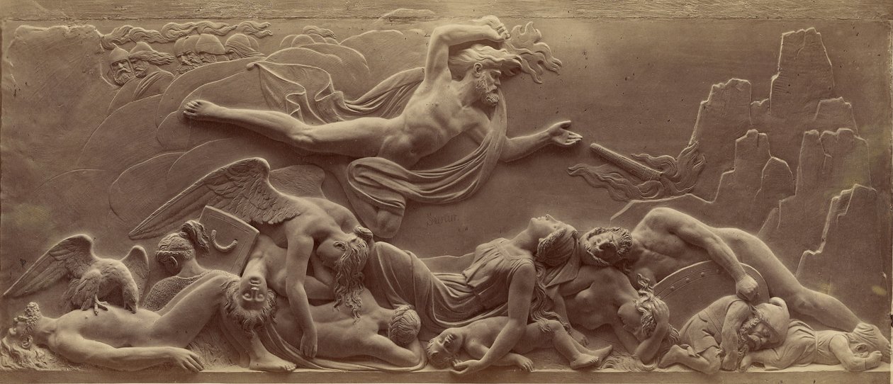 [Surtur kastar eld] av Ernst Alpers