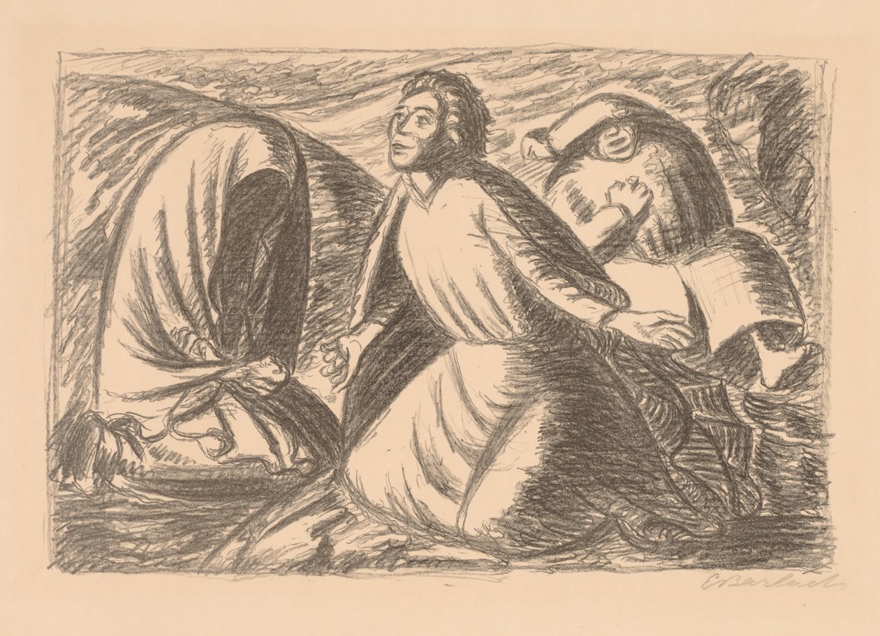 Hopp och förtvivlan II av Ernst Barlach