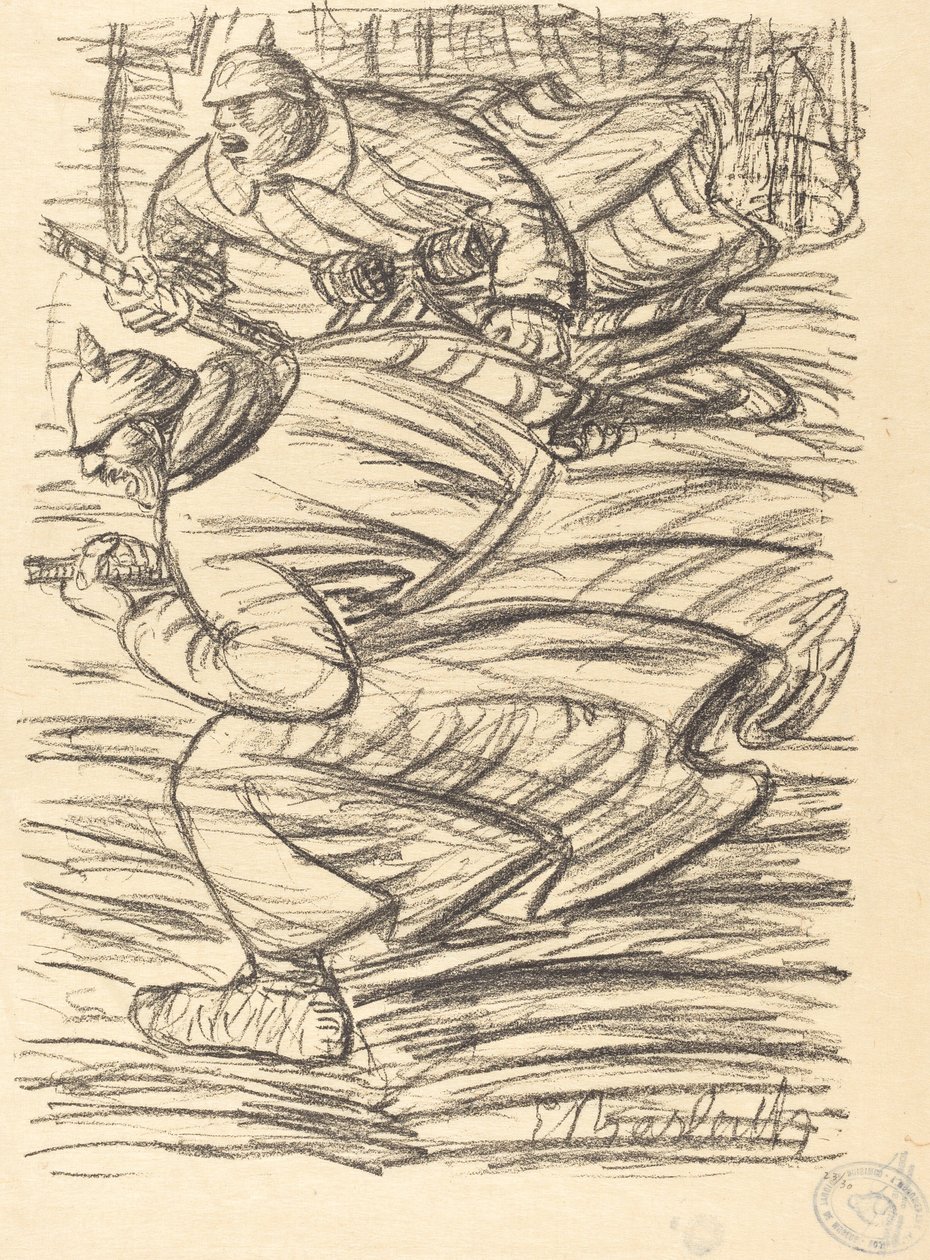 Överfallet av Ernst Barlach